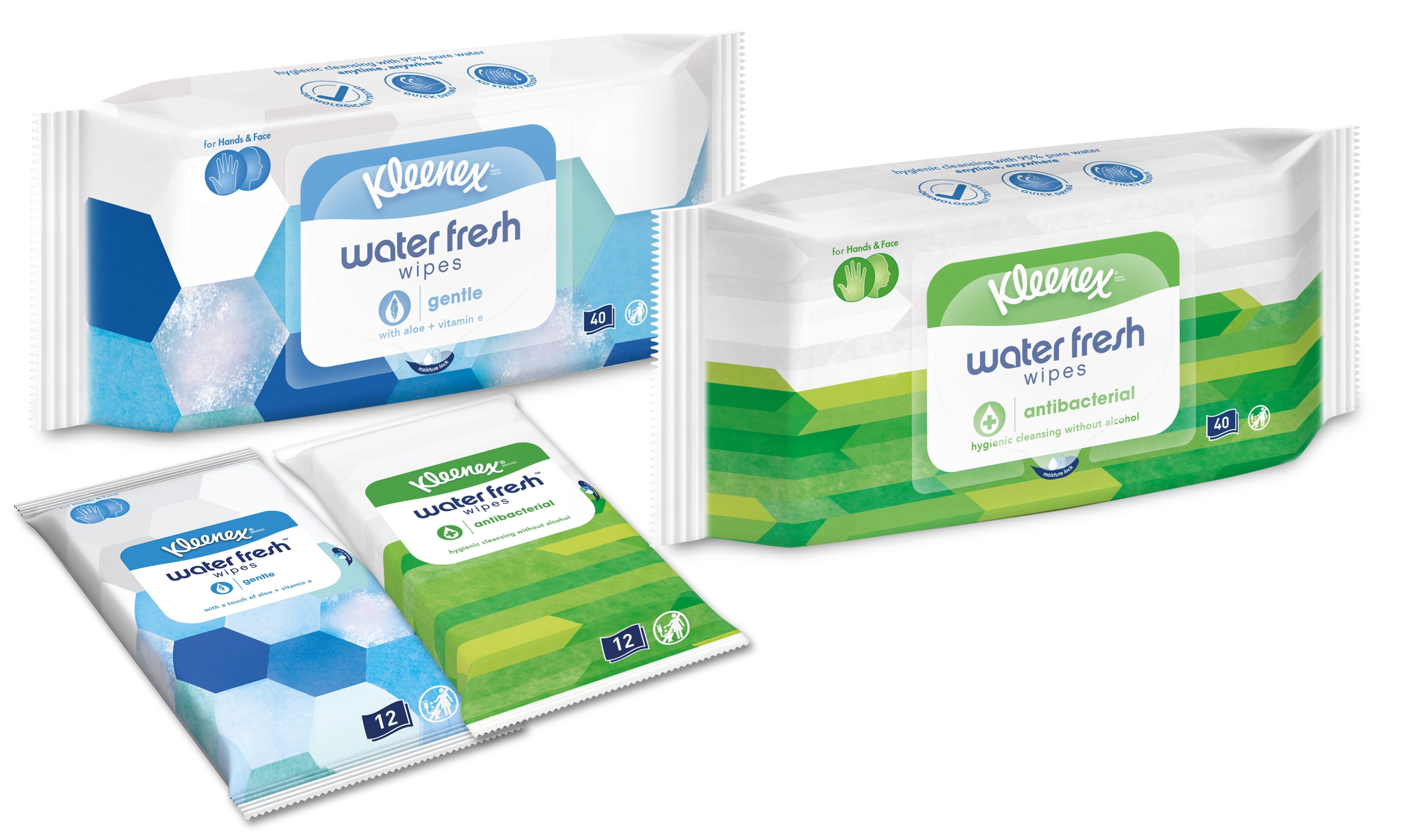 stun fiktion fremsætte Kleenex® Water Fresh™ wipes
